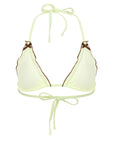 Bows Top - Cream with chocolate bows