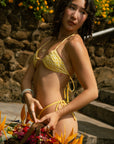 Nalo Top - Golden Dots | Reversible