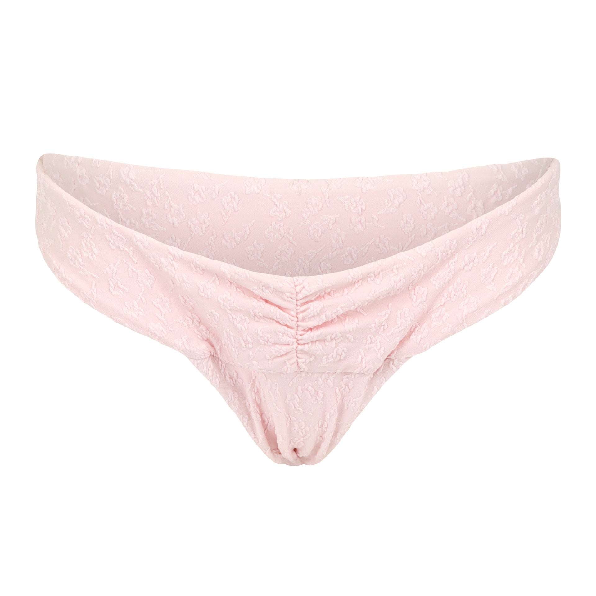 Torrey Bottom - Textured Floral / Blush Pink