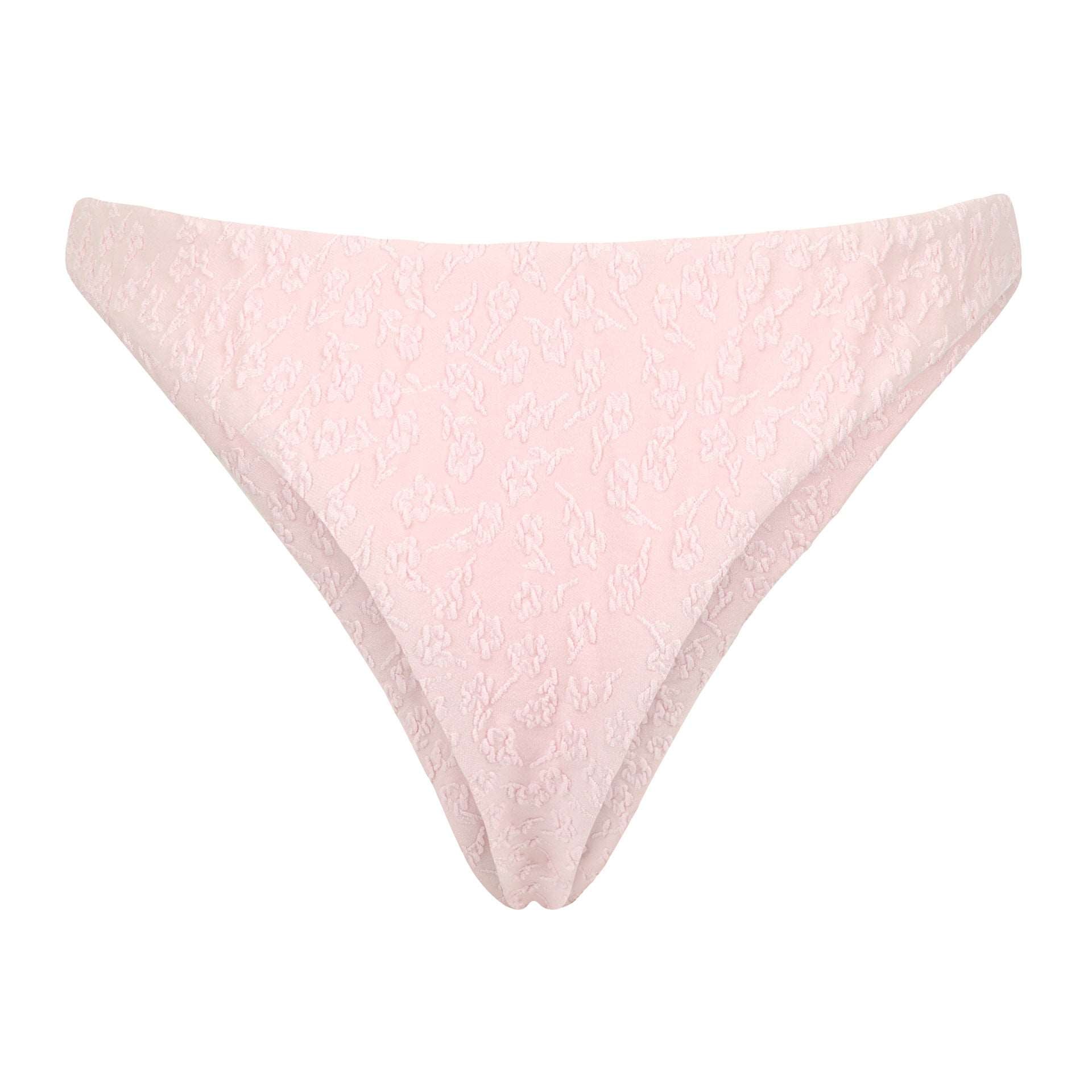 Rio Bottom - Textured Floral / Blush Pink