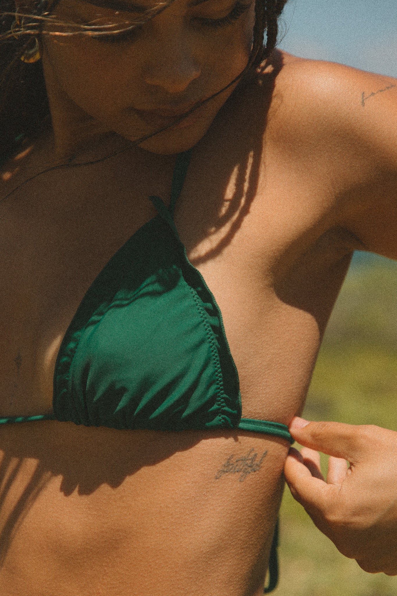 The Lattice top - Emerald
