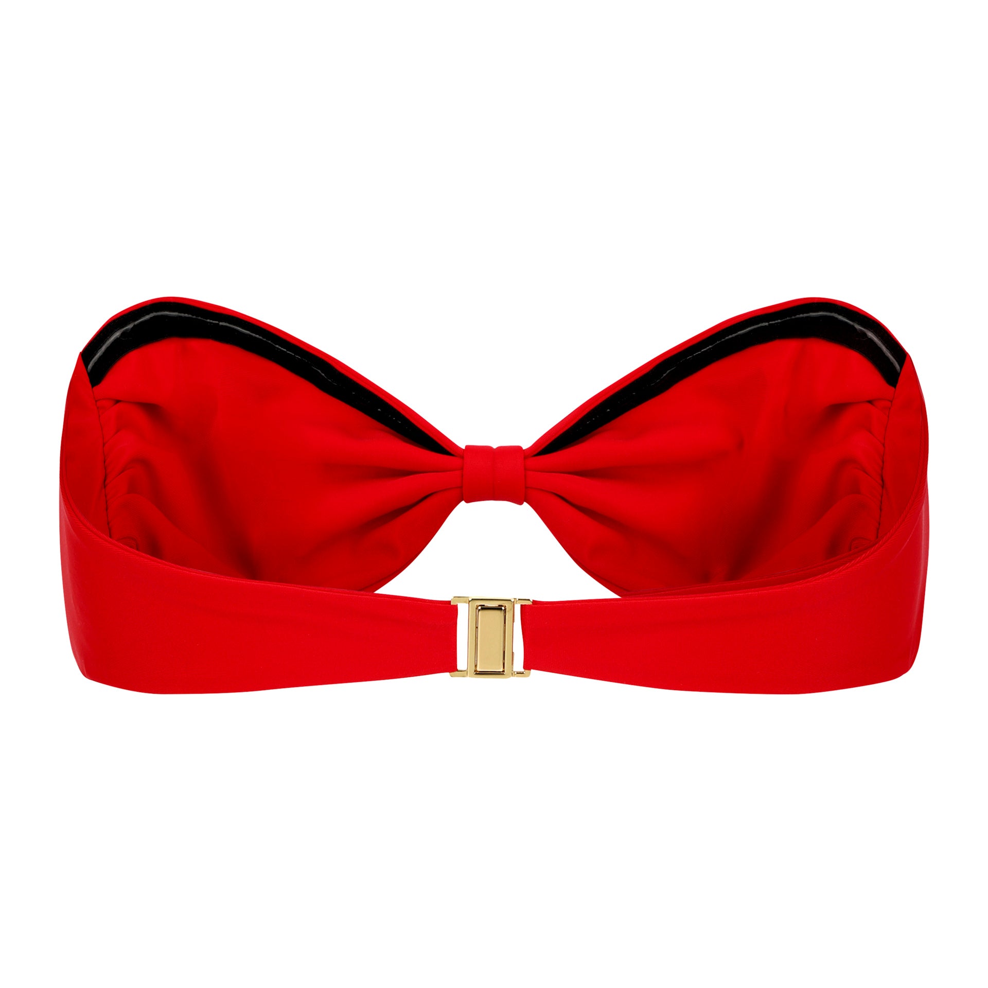 Santorini Bandeau Top - Sangria