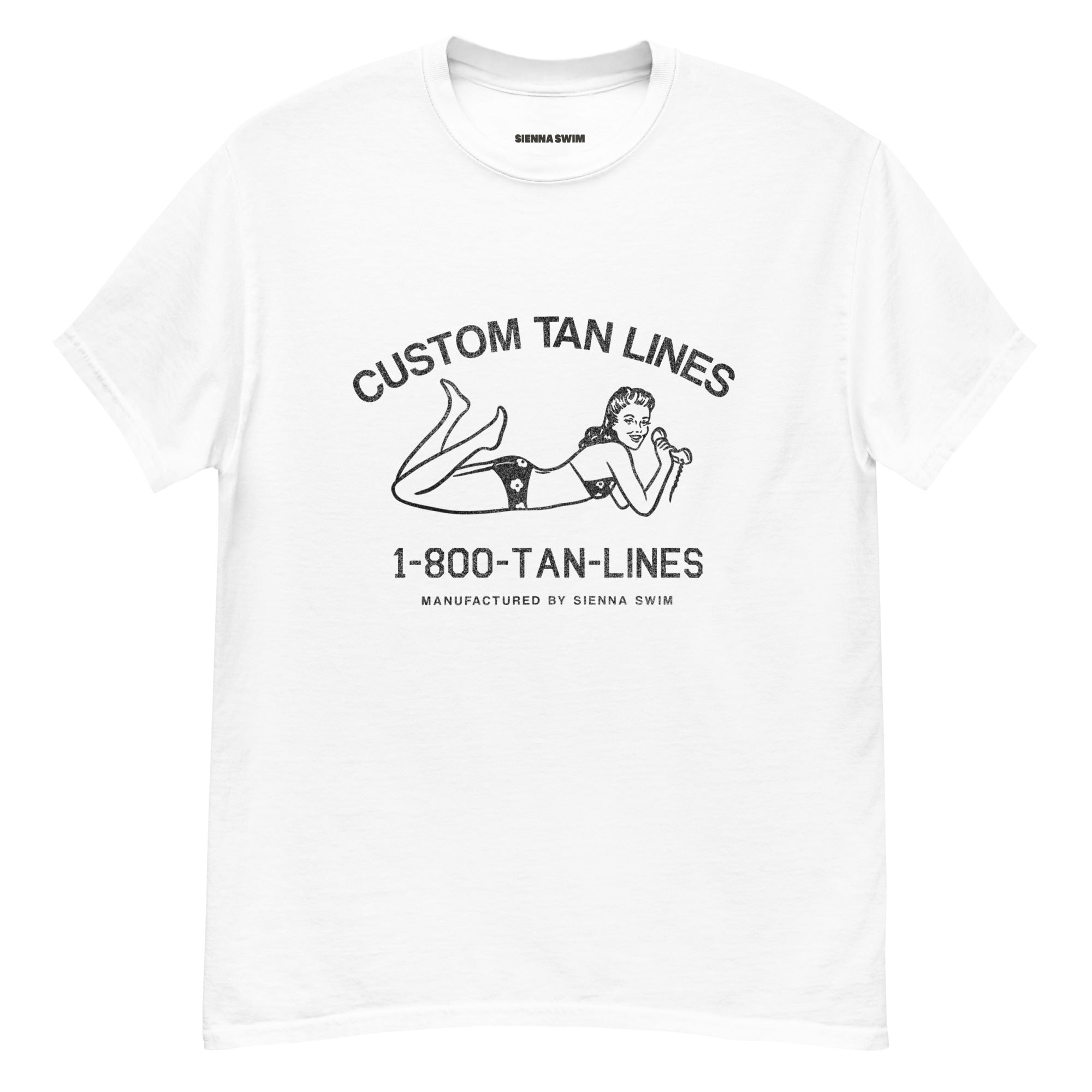 Outerwear: "Custom Tan Lines" oversized t-shirt