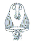 Marbella Tie Top - Seaglass Stripes
