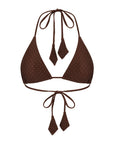 Nalo Top - Espresso Dots