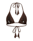 Nalo Top - Espresso Stripes