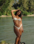 Rio Top - Cream Stripes