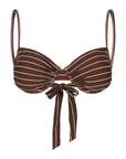 Rio Top - Espresso Stripes