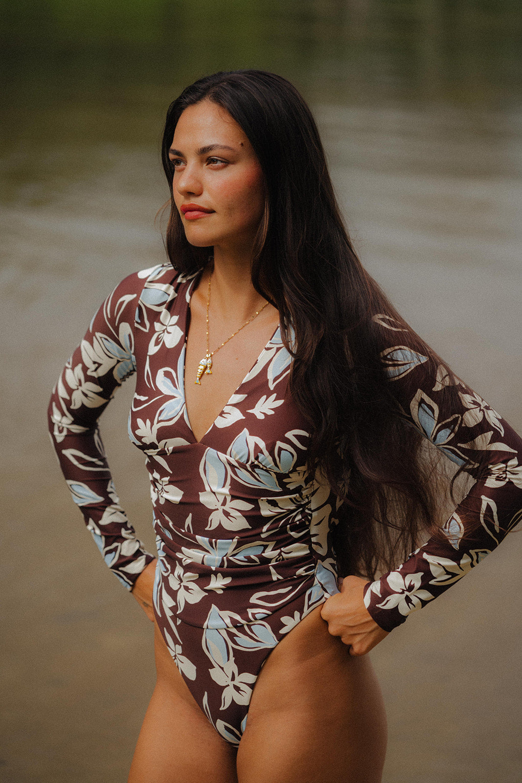 Malibu Surf Suit - Island Bloom