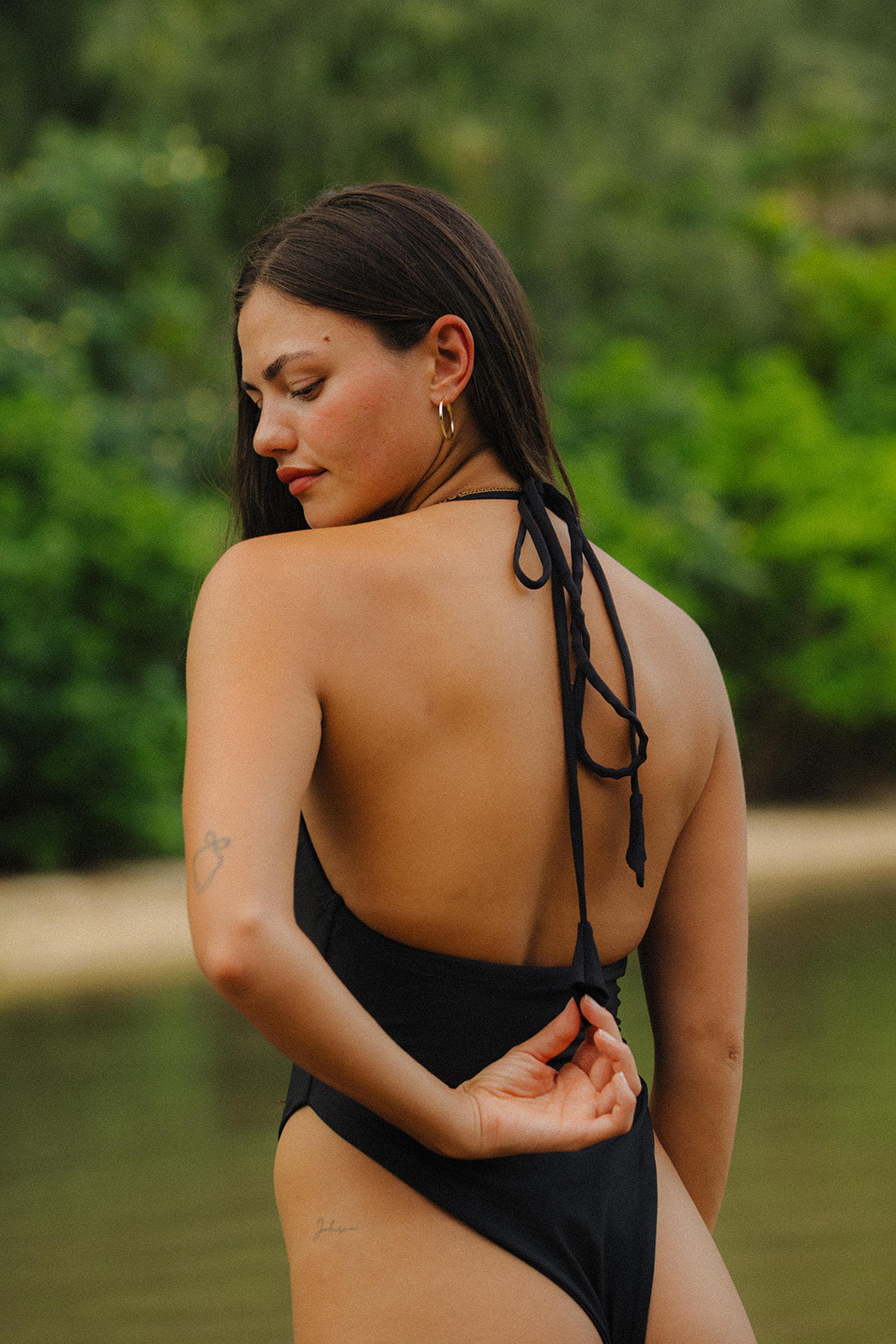 South Beach One Piece - Black