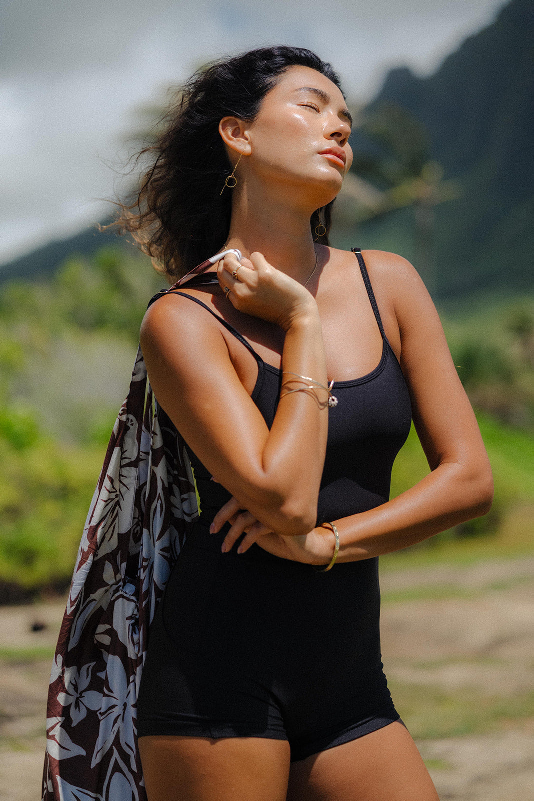 Encinitas One Piece - Black