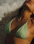 Tulum Tie Top - Aloe Terry