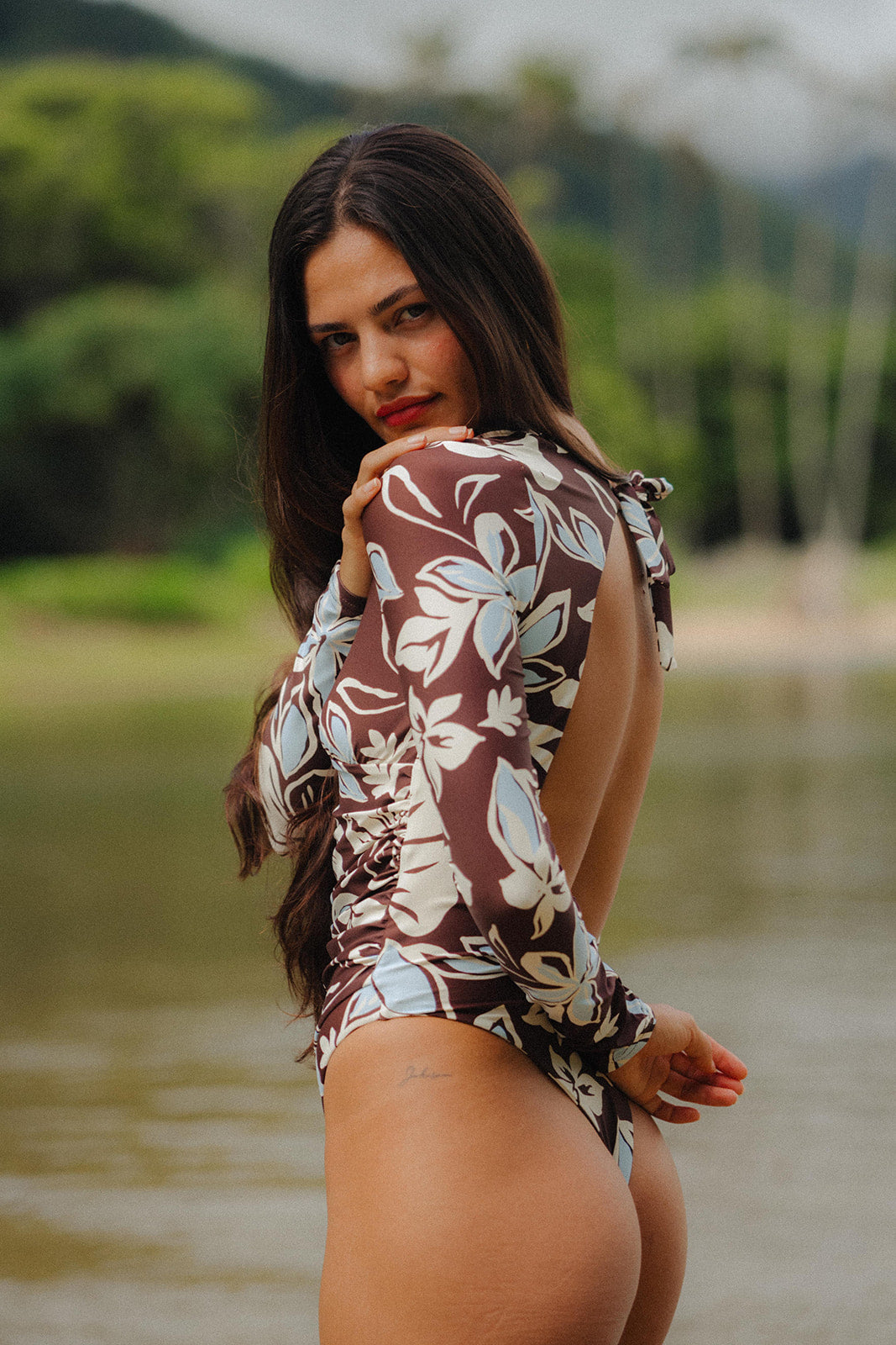 Malibu Surf Suit - Island Bloom