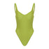 Avila green underwire one-piece swimsuit in Palm