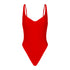 Avila red underwire one-piece swimsuit in Sangria