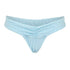 Torrey Bottom - Textured Floral / Sky Blue