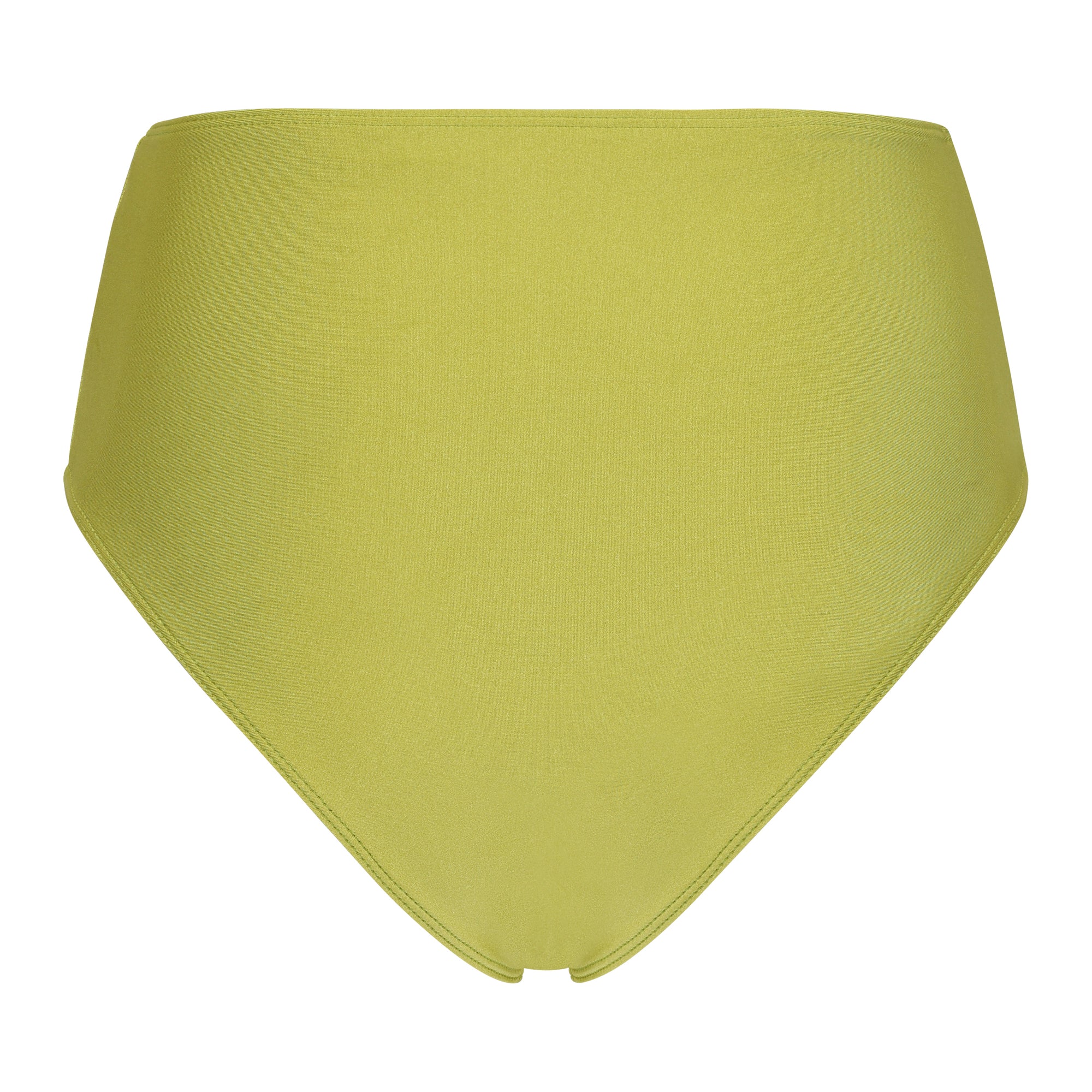 Montecito high waist bottom in Palm green back view