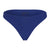 Sienna Swim Swami’s high-rise bikini bottom in Sapphire blue made from premium Italian Vita fabric.