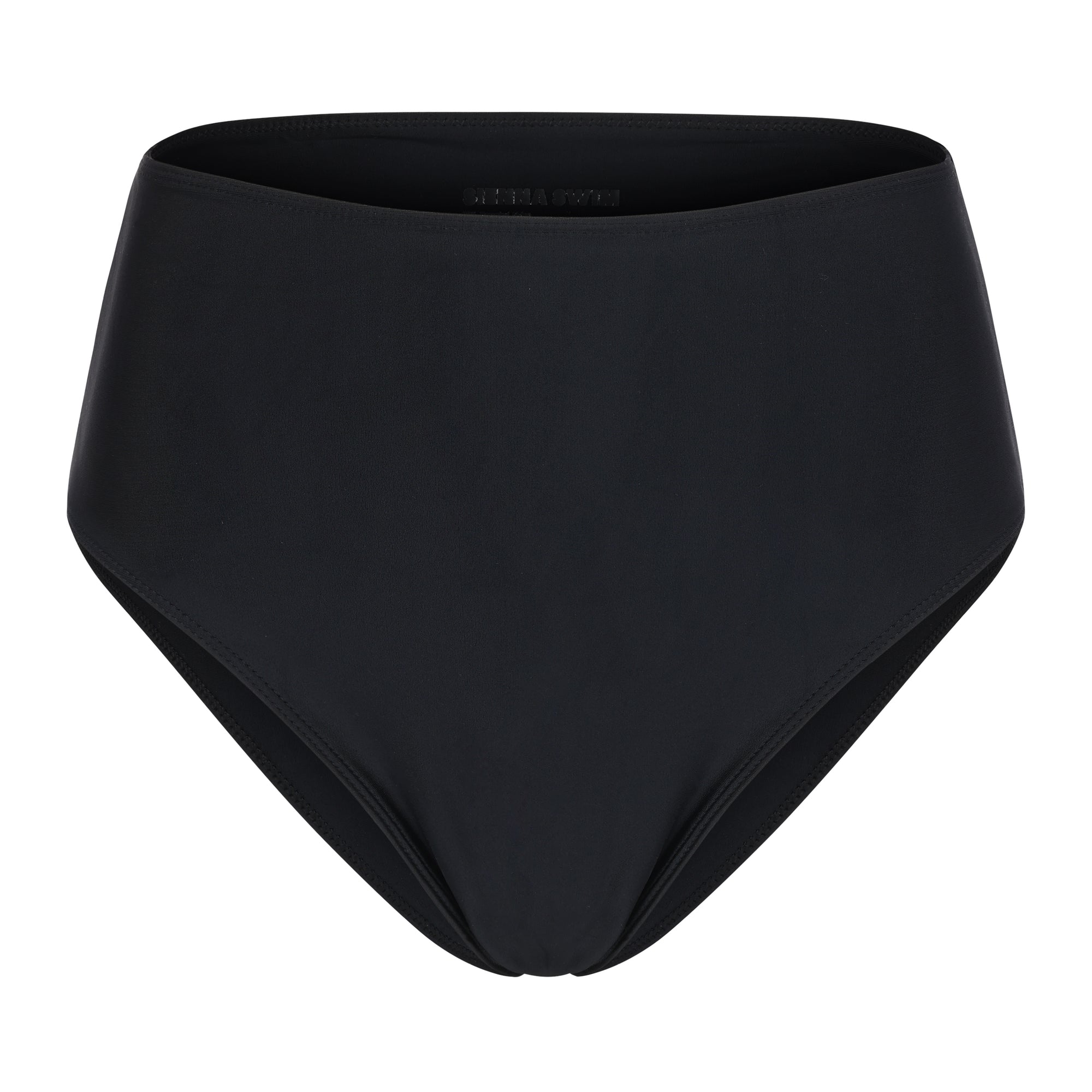 Montecito high waist bikini bottom in Black