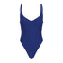 Avila blue underwire one-piece swimsuit in Sapphire