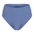 Montecito high waist bikini bottom in Steel blue