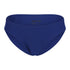 Sienna Swim Trestles full coverage bikini bottom in Sapphire blue made from premium Italian Vita fabric.
