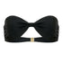 Santorini Bandeau Top - Black