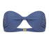 Santorini Bandeau Top - Steel