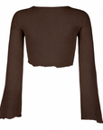 The Sunday Wrap Top