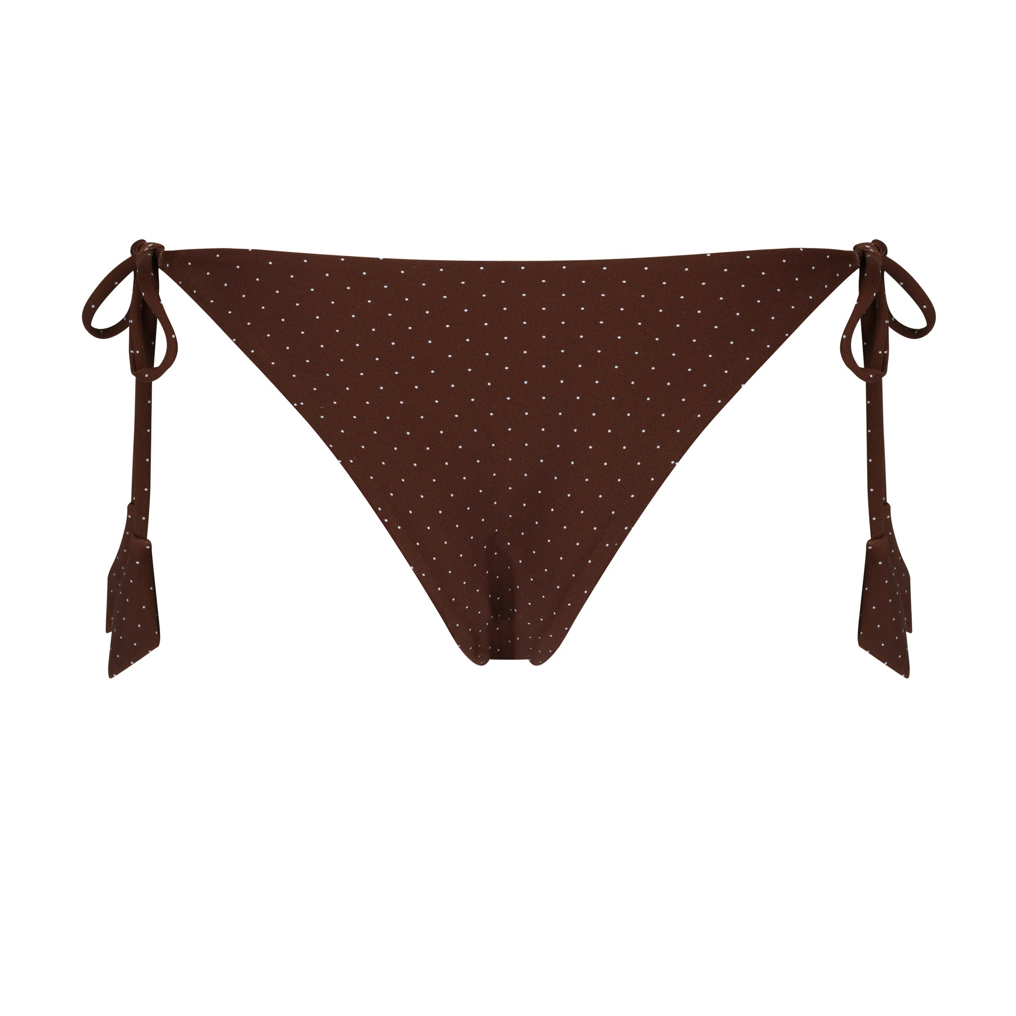 Kahana Tie Bottom - Espresso Dots