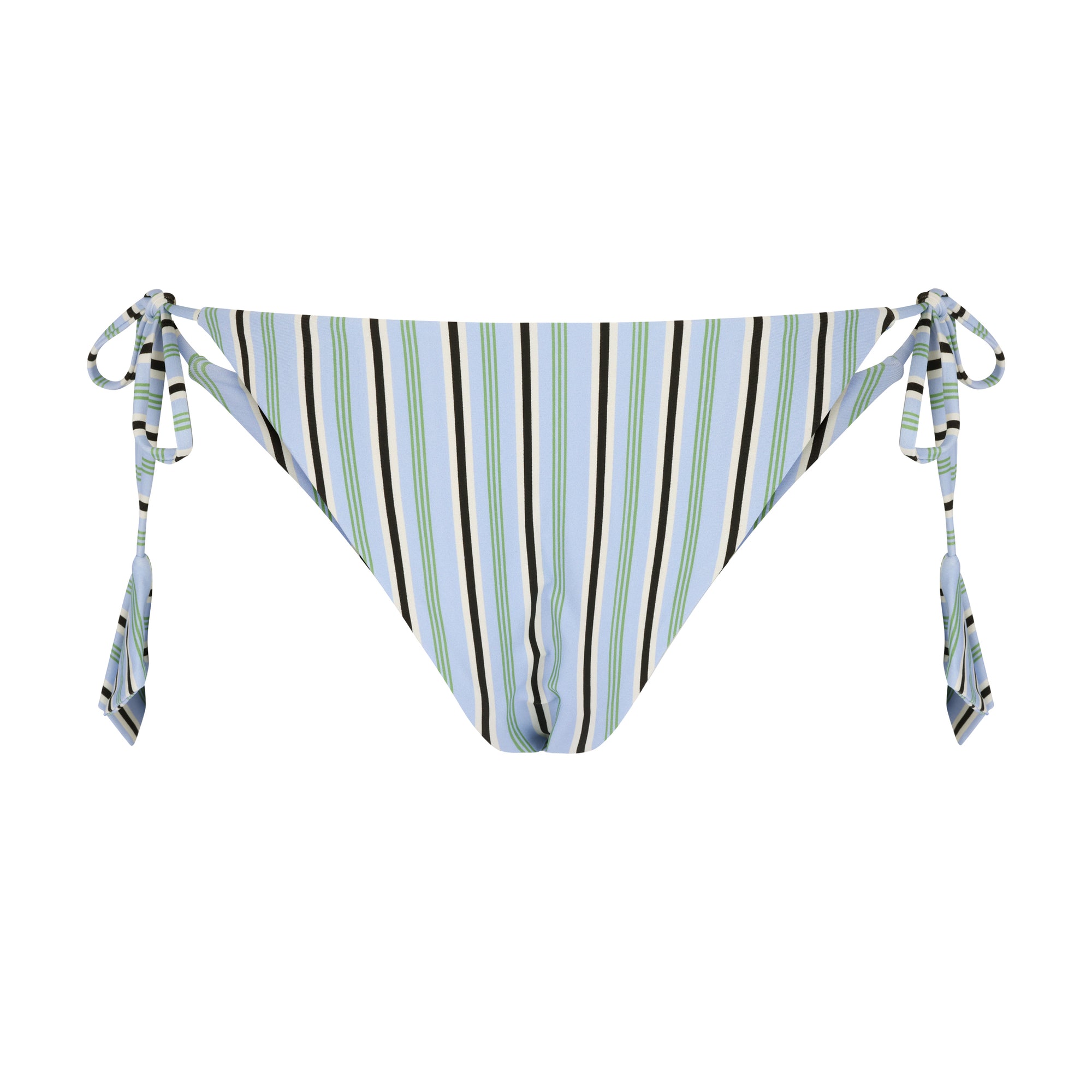 Kahana Tie Bottom - Seaglass Stripes
