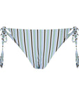 Kahana Tie Bottom - Seaglass Stripes