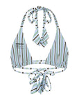 Marbella Tie Top - Seaglass Stripes