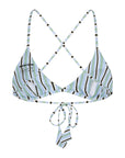 Palma Cross Top - Seaglass Stripes