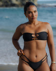 Paloma Beaded Bottom - Black