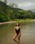 South Beach One Piece - Black